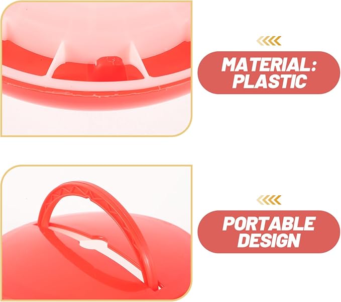 Chicken Feeder Kit No Waste Plastic Poultry Feeder for Chicks Brooder Box