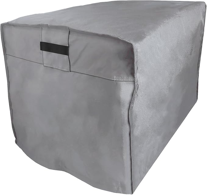 Waterproof Universal Generator Cover 24 x 18 x 20 inch for Predator 3500 Predator 4375 Wen 3800 Honda EU3000iS,Heavy Duty Thicken 600D Polyester,Weather and UV Resistant,Grey