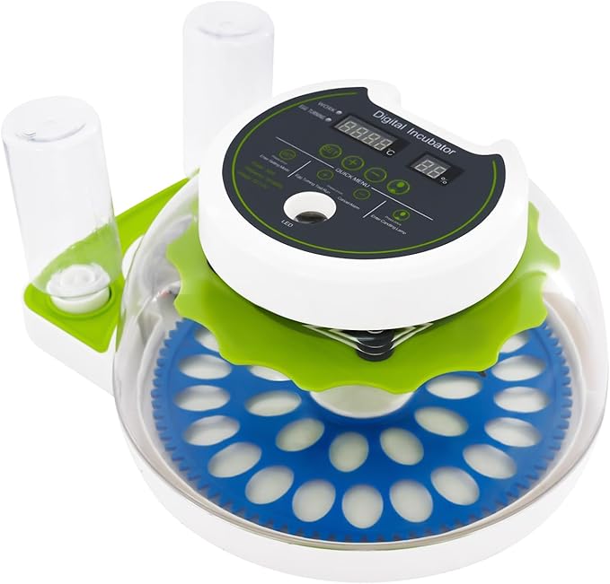 33 Quail Egg Incubator for Hatching Eggs with Automatic Egg Turning & Humidity Temperature Control, Large Capacity Quail Brooder Poultry Incubators for Chicken, Ducks, Goose, Pigeon Parrot