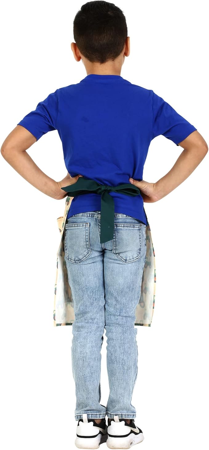 Plum Hill Kids Chicken Egg Collecting Apron with Pockets