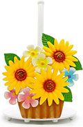 Sunflower Kitchen Decor Sunflower Gifts for Women Sunflower Paper Towel Holder Countertop Yellow Farmhouse Paper Towel Stand Cute Kitchen Decor Home Stuff Housewarming Gifts