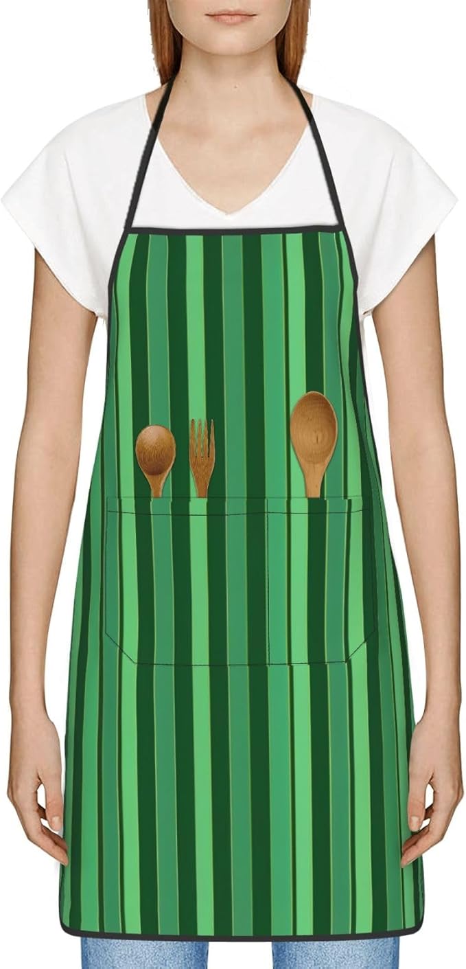 Cute Colorful Dog Paw Printed Unisex Bib Aprons BBQ Cooking Kitchen Aprons for Women Men Chef