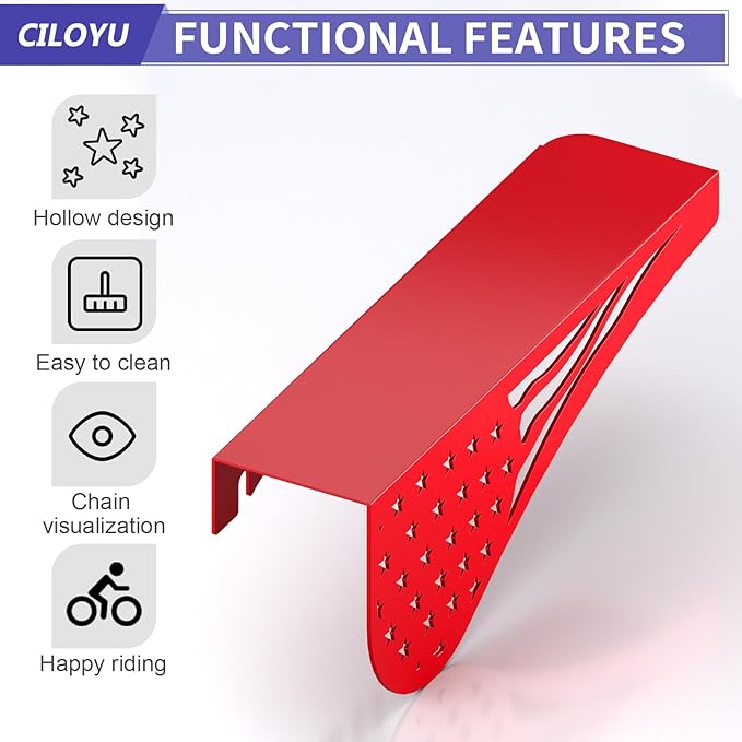 Mini Bike Chain Guard Protector, Clutch Cover Compatible with Predator 212 224 Engine Coleman CT200U CT200U-EX BT200X Baja Doodlebug DB30 Monster Mega Moto 80 105cc CT100U CC100X Minibike Parts