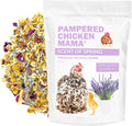 Pampered Chicken Mama Nesting Herbs for Backyard Chickens 8 pounds - Scent of Spring - Keep Laying Hens Happy, Healthy and Relaxed