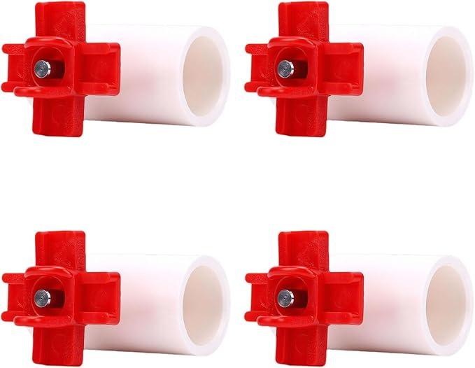 10PCS Chicken Waterer Nipples, Automatic Watering System Leakproof Design with Tee Fittings for Poultry Chicks and Chickens