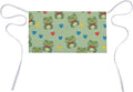 Server Waist Aprons Waitress Unisex Chef Works Half Apron with 3 Pockets