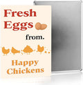 Farm Fresh Eggs Sign Chicken Coop Decor Home Decor Gifts Outdoor Patio Signs Cute Garden Tin Sign 8×12 Inches For Yard Home Kitchen
