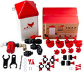 RentACoop Secure Non-Adhesive PVC (S.N.A.P) Glueless Watering System Starter Kit for 1/2" Schedule 40 PVC Pipe - Chickens, Quail, and Poultry