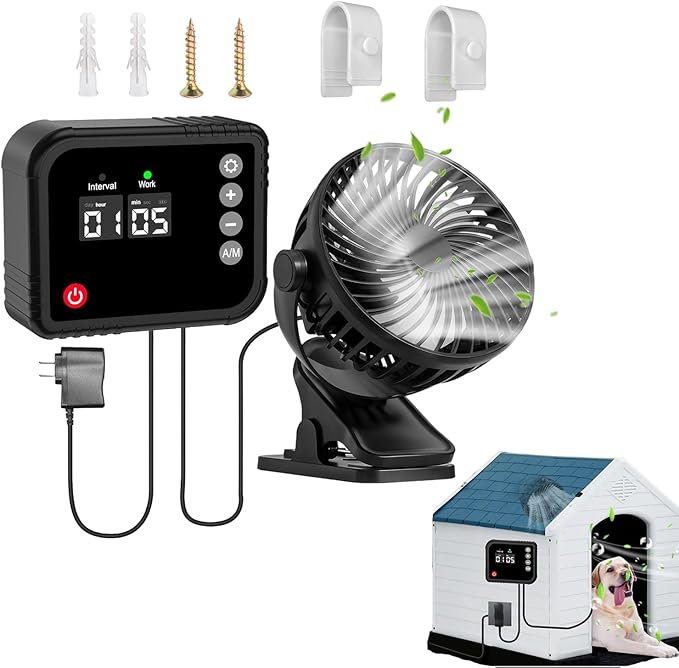 Grow Tent Fan - 360° Swivel Extractor Fan Adjustable Ventilation Device High Air Blower | For Bathroom, Kitchen, Garage, Greenhouse, Bedroom, Shed, P