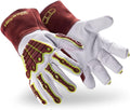 HexArmor High-Heat Resistance HeatArmor Gloves| Impact Protection | A9 Level Cut-Resistant | Welding Work Glove