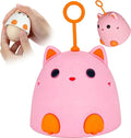 Egg Wash Brush for Fresh Cleaning Eggs Egg Washer The Reusable Egg Scrubber Egg Scrubber is A Cute Cat Shaped Practical Kitchen Gadget (Pink 2PCS)