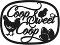 Sweet Chicken Coop Signs, Metal Hen with Chicks Farm Decor - Rustic Chicken Coop Decor for Garden, Farmhouse Kitchen, Funny Farm Wall Art Gift