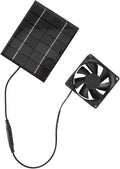 Solar Fan Kit Solar Panel Powered Exhaust Fan Solar Exhaust Fan Ventilation Fan for Greenhouse Chicken Coop
