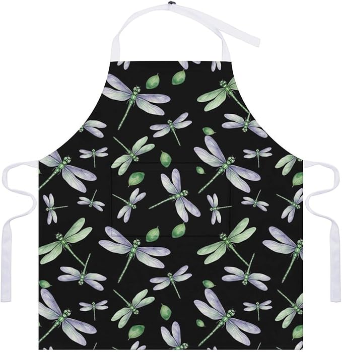 Chef Bib Apron for Restaurant, Anti-Stain with Pocket Adjustable, Cooking Dishwashing Lab Use
