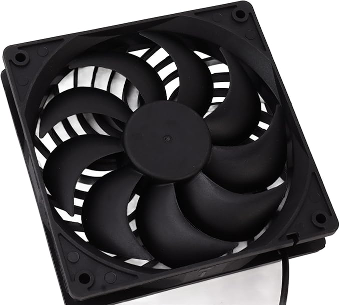 TOPINCN 10W Solar Powered Dual Exhaust Fan Kit for Chicken Coops Greenhouses Sheds, Energy Efficient with Powerful Ventilation