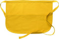 DayStar Apparel 180XL Extra Large Rounded Three Pocket Waist Apron