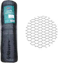 PVC Hexagonal Poultry Netting Chicken Wire 36" x150' x 1" Mesh 20GA Black