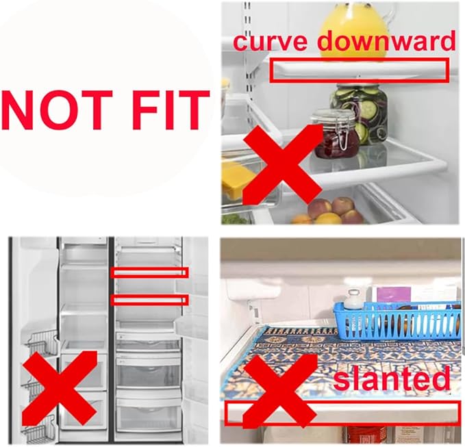 Refrigerator Organizer Bins with Handle - Farochy 2PCS Pull-out Fridge Drawer Organizer Refrigerator Storage Box Refrigerator Egg Drawer