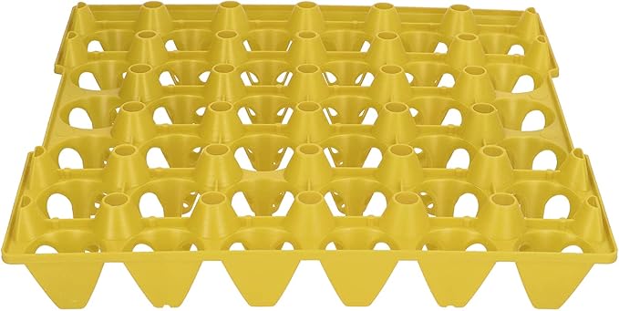 Egg Crate, Egg Tray Egg Cartons 5PCS Flats 30 Cell Egg Crates Holder Tray Stackable Egg Cartons Hold Multiple Eggs Home Farm Supplies for Storing, Sorting, and Shipping Eggs