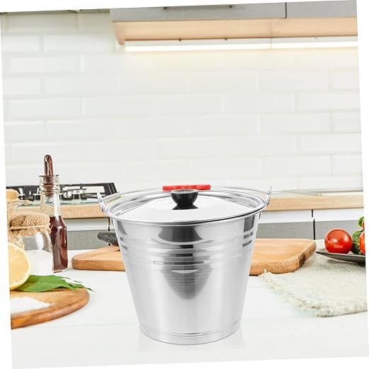 BESPORTBLE Heavy Duty Bucket with Lid Water Buckets for Farm Multi-Functional Pail for Dairy
