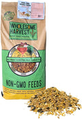 All Flock Feed, High Nutrition Layer for Flocks, Non-GMO Duck, Turkey, Geese and Chicken, Whole Grain 40 lbs Pack
