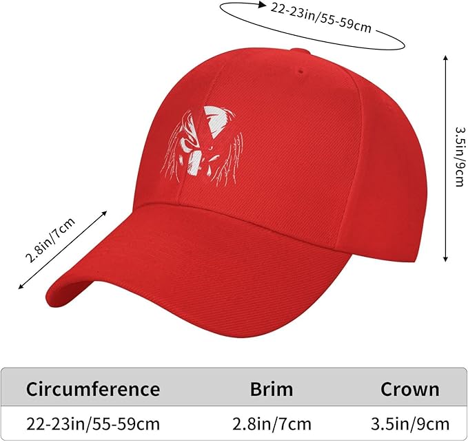 Baseball Cap Adjustable Fashion Uv Protection Alien_Vs Predator Casquette Unisex