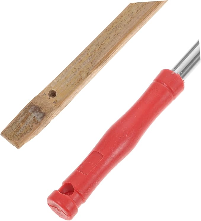 2pcs Bird Cage Cleaning Tool Set Parrot Cage Brush and Scraper Kit for Easy Daily Cleaning Handle Design for Comfortable Use for