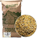 New Country Organics | Organic Grower/Broiler Feed for Growing Chickens | Soy-Free | 19% Protein | Certified Organic and Non-GMO | 40 lbs