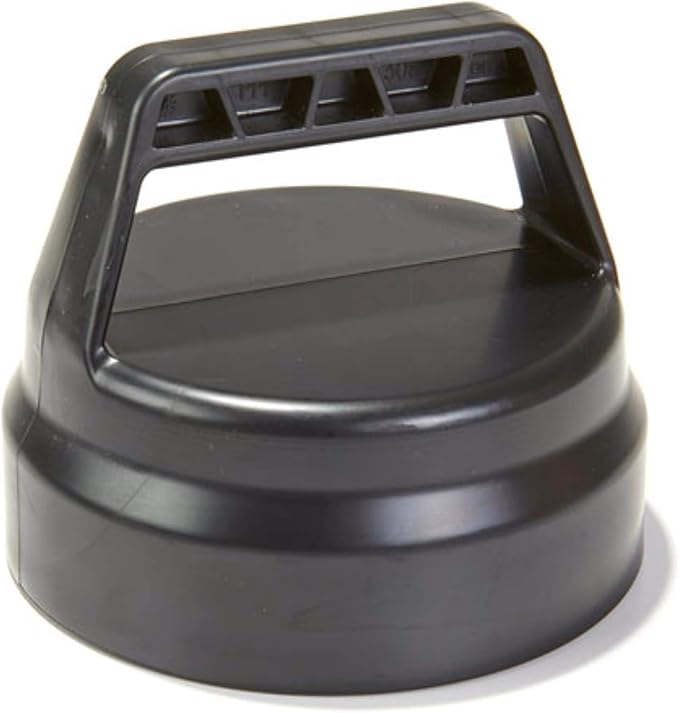 Poultry Cap 4 W/Handle Black PPF3 5 7 PPF308 1/CS Miller by Miller