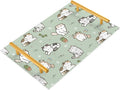 Bathroom Vanity Tray Counter Organizer, Cartoon Cats Green Decorative Tray with Handles Countertop Storage for Bathroom Bedroom Kitchen Home Farmhouse