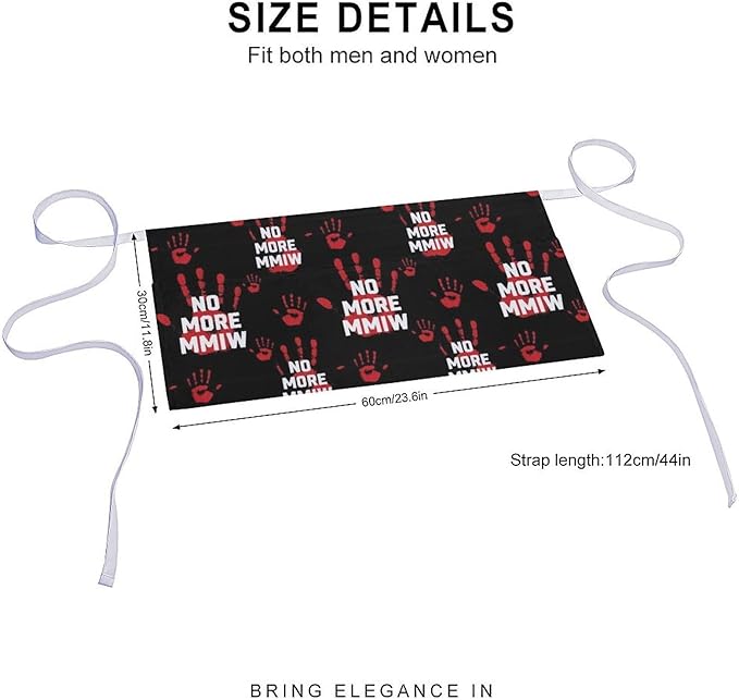 Server Waitress Waist Apron Cooking Kitchen Restaurant Aprons for Women Men