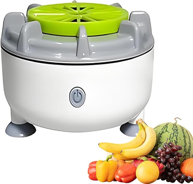 Fruit Washing Machine - Portable Vegetable Cleaner Device | Gadget for Lettuce Salad Food Egg Strawberry Rice Berry Meat Potato, Home Cooking and Meal Prep Accessory