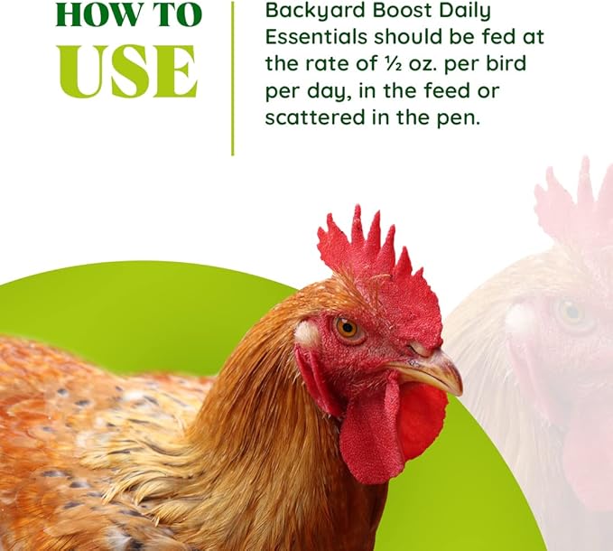 Daily Essentials Chicken Feed | Pelleted High Protein Food for Laying Hens | 2.5 Pound Bag