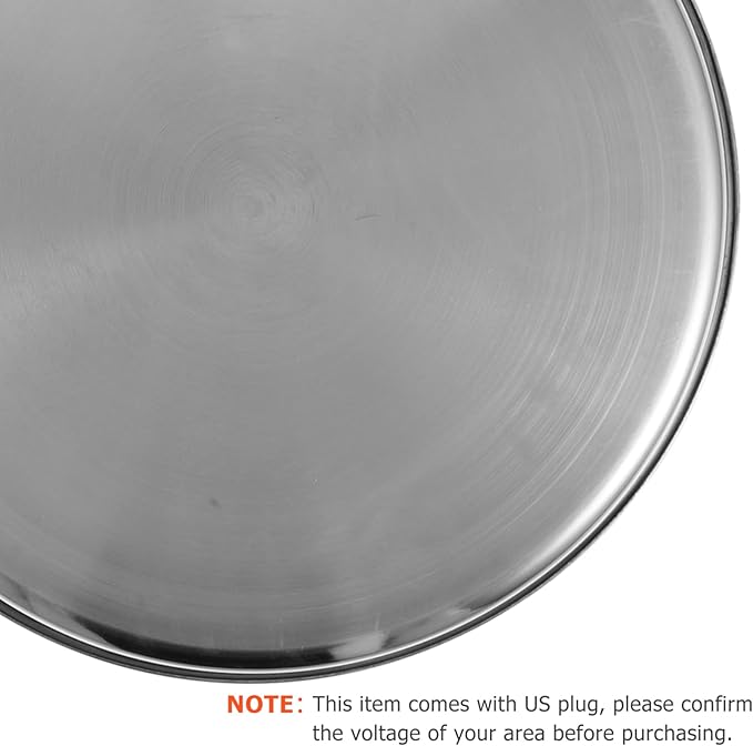 Heated Poultry Water Heater Base Safe Automatic Thawing for Chicken Drinkers Use Compatible Any Water Bowl Bucket Prevents Freezing Cold Temperatures