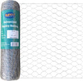 MTB Supply 20GA Galvanized Hexagonal Poultry Netting Chicken Wire 18 inches x 50 feet x 1 inch Mesh