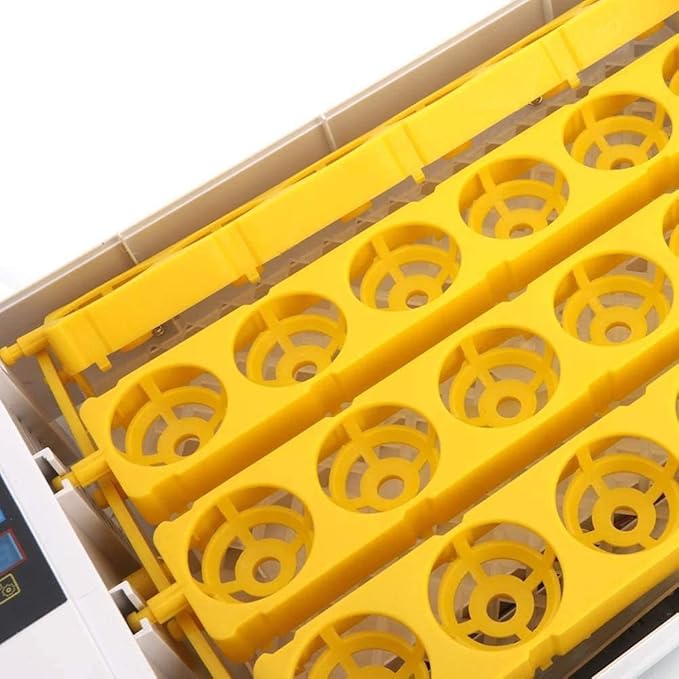 24 Digital Egg Incubator Automatic Turning Poultry Hatcher Temperature Control Led Display for Chicken Duck Goose Birds Turkey
