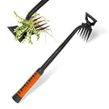 Weed Puller Tool, 2026 New Garden Weeder Tool, Hand Weeder Tool, Stainless Steel Gardening Weed Puller, 5 Teeth Dual Purpose with Rubber Handle, for Yard