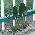 3 Pieces Small Gardening Hand Shovel Garden Trowel Transplanter Lightweight Comfortable Ergonomic Handle Gardening Tool Set Potted Plants Handle Garden Tool for Houseplant (Large)