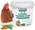Pampered Chicken Mama Cleanest Feathers Ever! Premium Herbal Dust Bath for Chickens & Poultry with Essential Oils | Poultry Dust & Chicken Bath to Keep Feathers Clean & Healthy (7 Pounds)