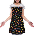 Chef Bib Apron for Restaurant, Anti-Stain with Pocket Adjustable, Cooking Dishwashing Lab Use