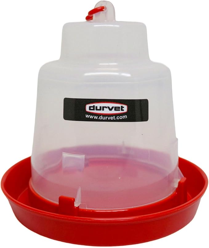 Durvet, Baby Chick Waterer, 1L Poultry Drinker for Chicks and Ducklings