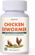Chicken Gut Health Supplement – Natural Herbal Formula for Chickens, Chicks, Roosters & Turkeys, Supports Digestive Health & Internal Balance, Safe for Layers & Egg Production, 120 Easy-Feed Tablets