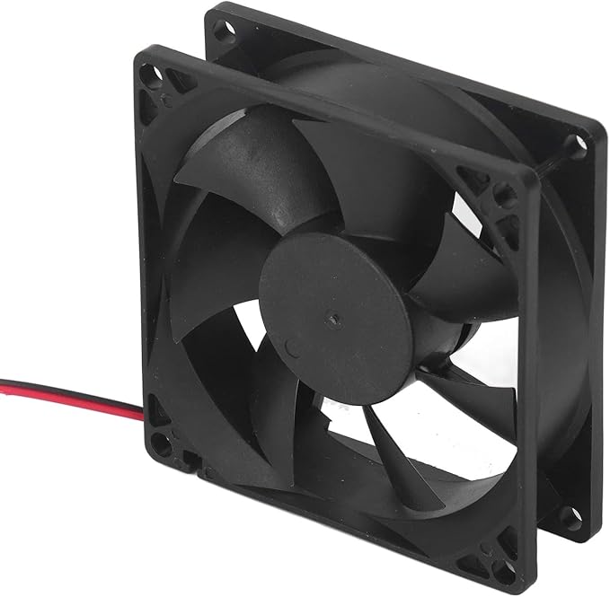 Fafeicy Chicken Coop Ventilation Fan, Solar Exhaust Fan, One Piece Stamped Technology, Lightweight Solar Ventilation Fan, for Dog, Electronic Cooling Fans