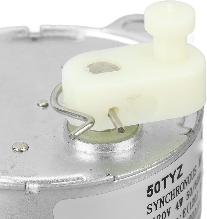 Replacement Egg Turner Motor, 4W Egg Turner Rotator Incubator Motor Electric Synchron Motor with Connector for Chickens Ducks Goose Birds Egg Hatching (100-120v)