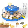 incubators for hatching eggs，18 Egg Incubator,egg incubator with automatic egg turning and humidity control，incubator for chicken eggs，chicken incubators for hatching eggs，quail egg incubator