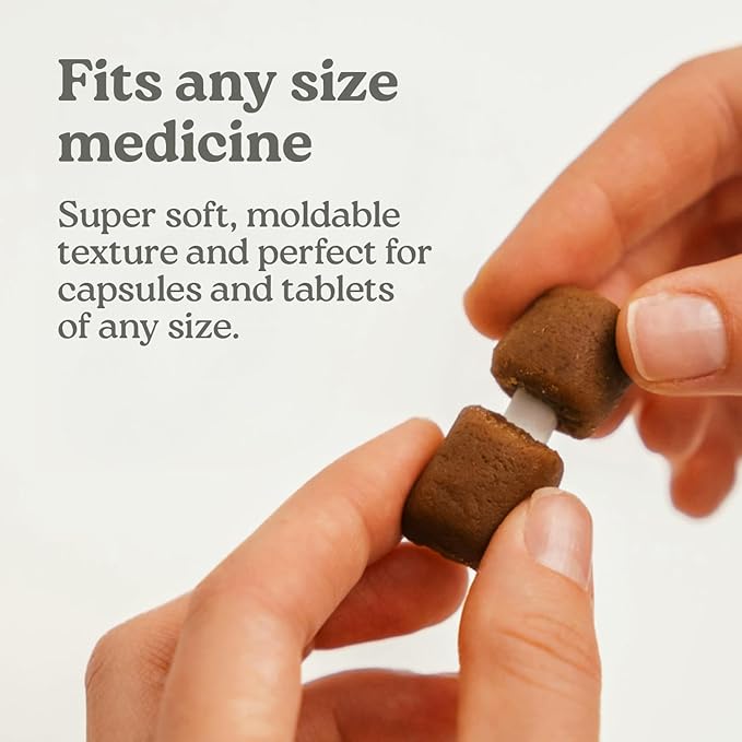 Earthly Pill Buddy Naturals - PB & Banana Recipe Pill Hiding Treats for Dogs - Make A Perfect Pill Concealing Pocket Or Pouch for Any Size Medication - 30 Servings