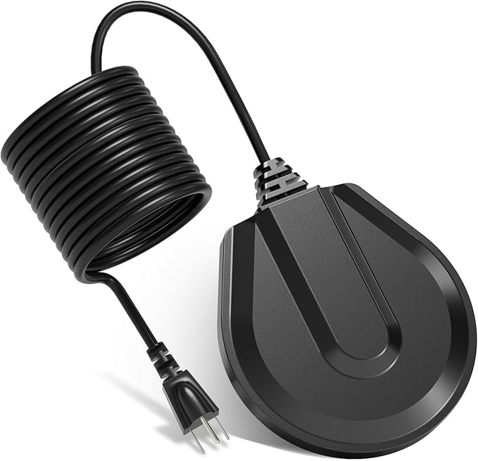 50 Watt Bird Bath De-Icer with Thermostat, Cast Aluminum Submersible Chicken Water Heater, Pond De-Icer, Heated Bird Bath