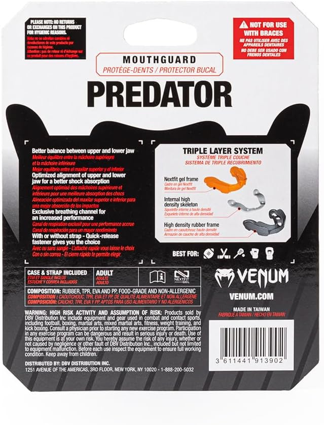 Venum Predator Mouthguard - Strap/Strapless