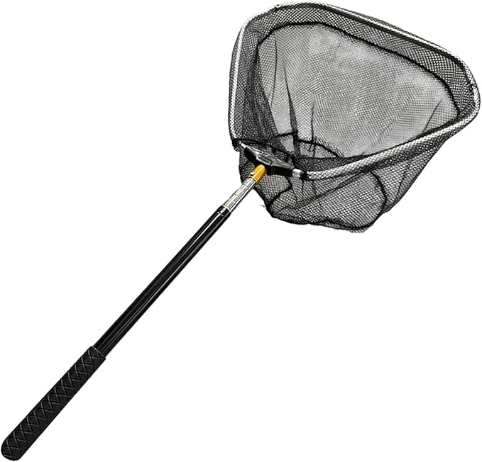 Butterfly Net, Chicken Net, Stainless Steel Retractable Chicken Catcher Extend to 16-58 Inch, Functional Fishing for Poultry, Butterfly, Catching