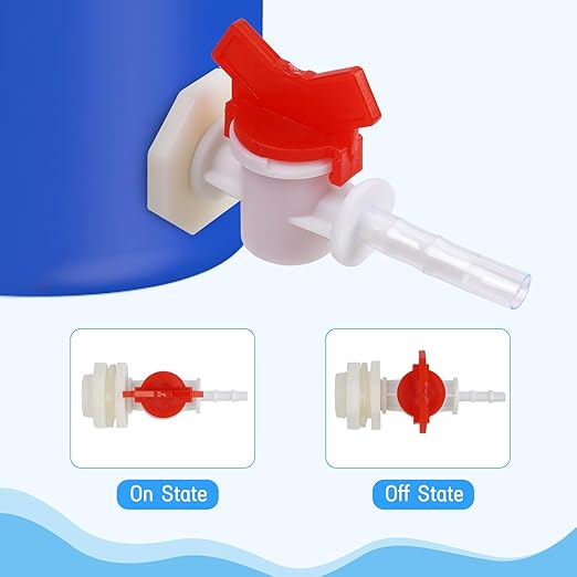 Automatic Rabbit Watering System,Rabbit Waterer Kits-Includes 66 ft 5/16’’Hose,30 PCS Drinking Nipple,Hole Opener,Barb Fittings to G1/2’’Thread Connectors,T-Fittings,Springs,Gaskets